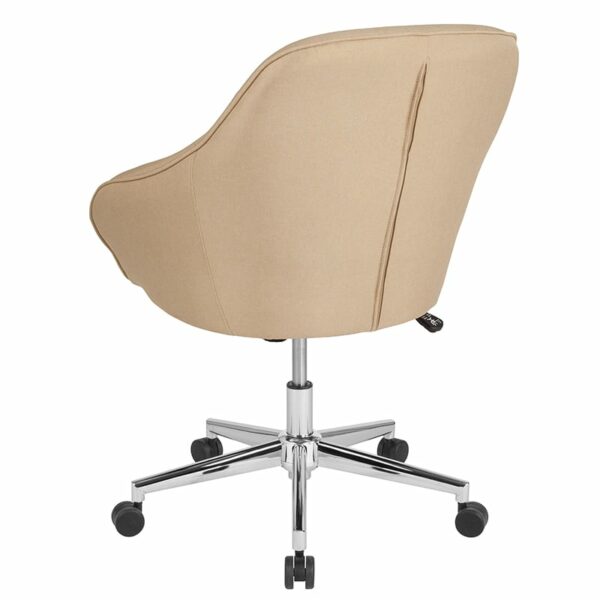 Shop for Beige Fabric Mid-Back Chairw/ Mid-Back Design near  Leesburg at Capital Office Furniture