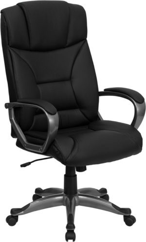 Buy Contemporary Office Chair Black High Back Leather Chair in  Orlando at Capital Office Furniture