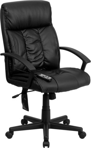 Buy Contemporary Office Chair Black High Back Massage Chair near  Lake Buena Vista at Capital Office Furniture