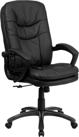 Buy Contemporary Office Chair Black High Back Massage Chair near  Lake Buena Vista at Capital Office Furniture