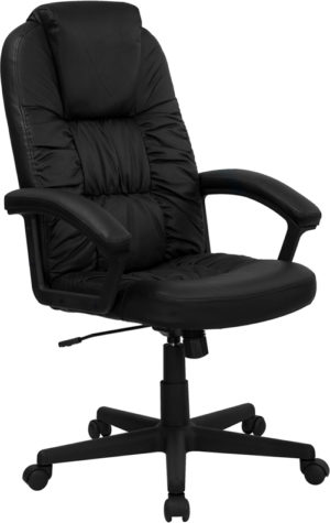 Buy Contemporary Office Chair Black High Back Leather Chair near  Lake Buena Vista at Capital Office Furniture