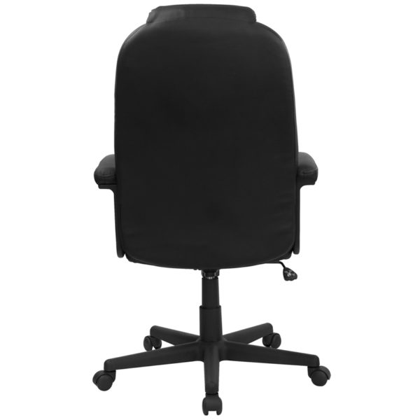 Shop for Black High Back Leather Chairw/ High Back Design with Headrest near  Kissimmee at Capital Office Furniture