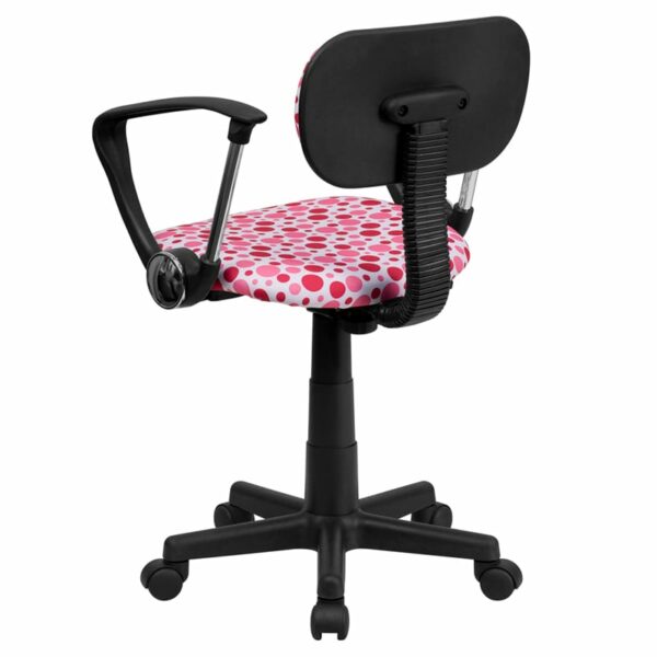 Shop for Pink Print Low Back Task Chairw/ Low Back Design near  Leesburg at Capital Office Furniture