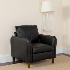 Buy Contemporary Style Black Leather Chair in  Orlando at Capital Office Furniture
