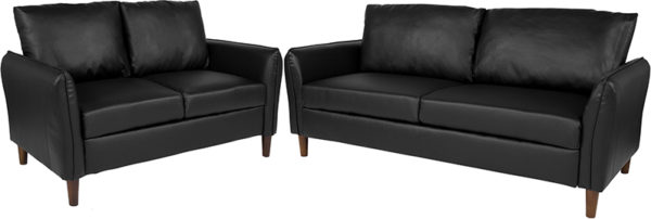 Find Black LeatherSoft Upholstery living room furniture near  Leesburg at Capital Office Furniture