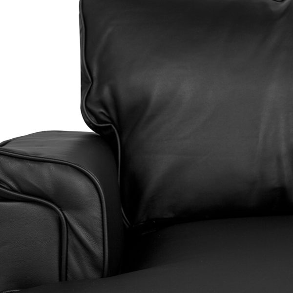 New living room furniture in black w/ Loose Pillow Back Cushions at Capital Office Furniture in  Orlando at Capital Office Furniture