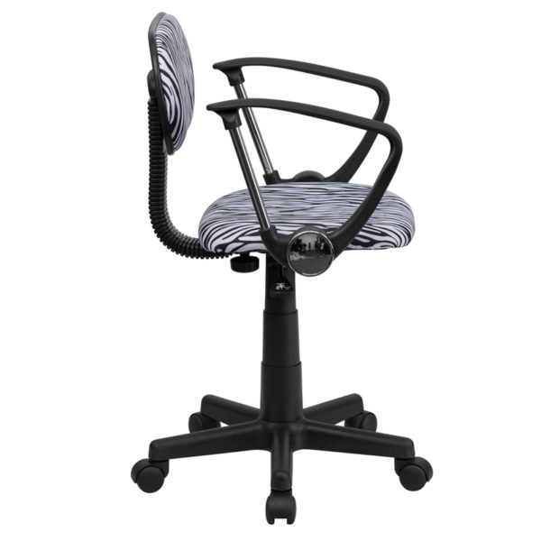 Nice Swivel Task Office Chair w/ Arms Accordion Back Cover office chairs near  Winter Garden at Capital Office Furniture