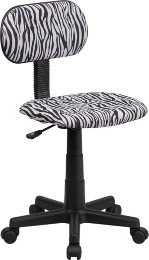 Buy Student Task Chair Black/White Zebra Task Chair near  Winter Park at Capital Office Furniture