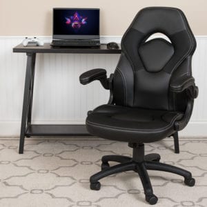 Buy Contemporary Swivel Video Game Chair Black Racing Gaming Chair in  Orlando at Capital Office Furniture