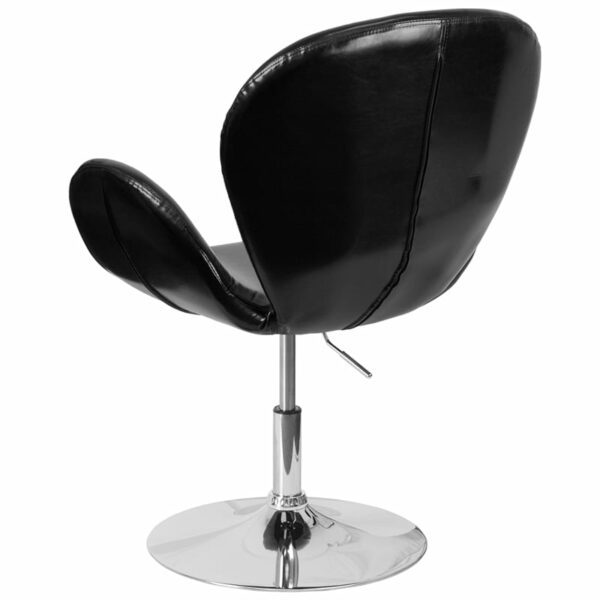 Shop for Black Leather Side Chairw/ Black LeatherSoft Upholstery near  Leesburg at Capital Office Furniture