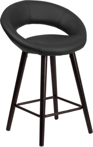 Buy Contemporary Style Stool 24"H Black Vinyl Counter Stool near  Leesburg at Capital Office Furniture