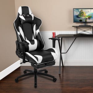 Buy Contemporary Swivel Video Game Chair Black Reclining Gaming Chair nearby