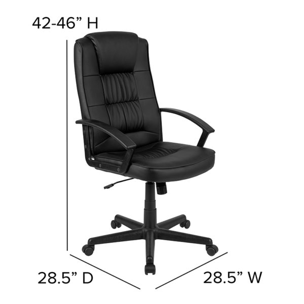 BIFMA Certified Nylon Arms provide support to upper body office chairs near  Sanford at Capital Office Furniture