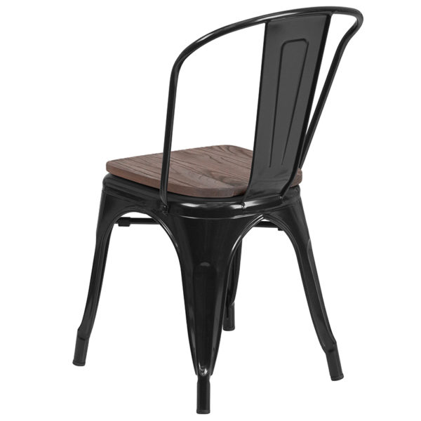 Shop for Black Metal Stack Chairw/ Stack Quantity: 8 near  Windermere at Capital Office Furniture