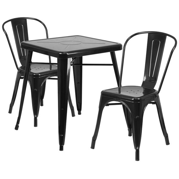 Find Set Includes Table and 2 Chairs restaurant table and chair sets near  Leesburg at Capital Office Furniture
