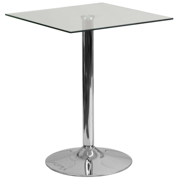 Buy Cocktail Table 23.75SQ Glass Table-30 Base near  Clermont at Capital Office Furniture