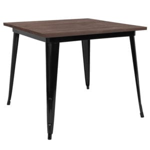 Buy Metal Cafe Table 36SQ Black Metal Table in  Orlando at Capital Office Furniture