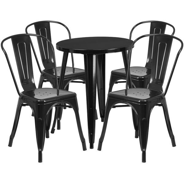 Find Set Includes Table and 4 Chairs restaurant table and chair sets near  Saint Cloud at Capital Office Furniture