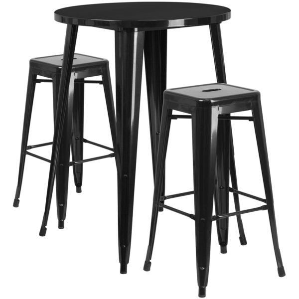 Find Set Includes Table and 2 Stools restaurant table and chair sets in  Orlando at Capital Office Furniture
