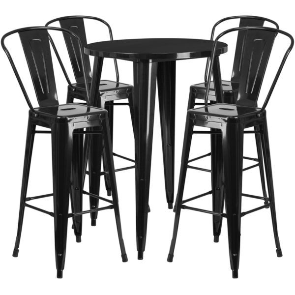 Find Set Includes Table and 4 Stools restaurant table and chair sets near  Clermont at Capital Office Furniture
