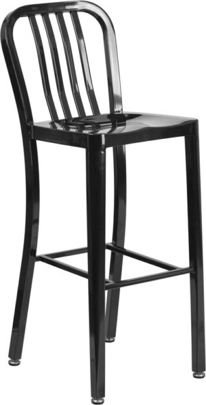 Buy Industrial Modern Bar Stool 30" Black Metal Outdoor Stool near  Casselberry at Capital Office Furniture