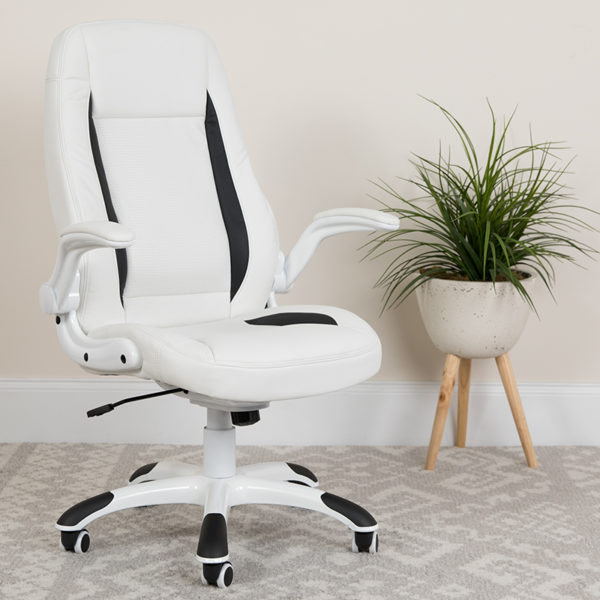 Buy Contemporary Office Chair White High Back Leather Chair near  Saint Cloud at Capital Office Furniture
