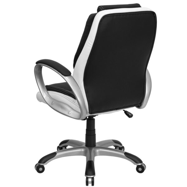 Shop for Black/White Mid-Back Chairw/ Mid-Back Design near  Oviedo at Capital Office Furniture