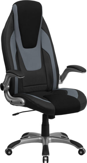 Buy Contemporary Office Chair Black/Gray High Back Chair in  Orlando at Capital Office Furniture