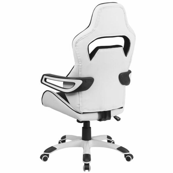 Shop for Black/White High Back Chairw/ High Back Design with Headrest near  Ocoee at Capital Office Furniture