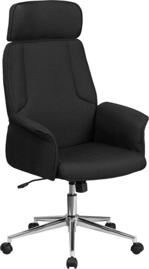 Buy Contemporary Office Chair Black High Back Fabric Chair near  Winter Park at Capital Office Furniture
