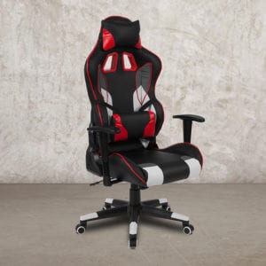 Buy Contemporary Swivel Video Game Chair Multi Black Reclining Chair near  Lake Buena Vista at Capital Office Furniture