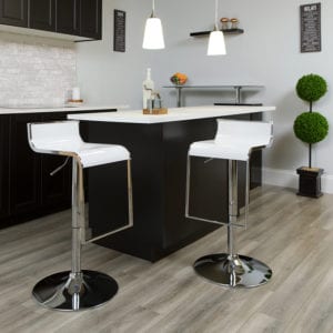 Buy Contemporary Style Stool White Plastic Barstool near  Lake Buena Vista at Capital Office Furniture
