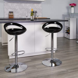 Buy Contemporary Style Stool Black Vinyl Barstool near  Casselberry at Capital Office Furniture