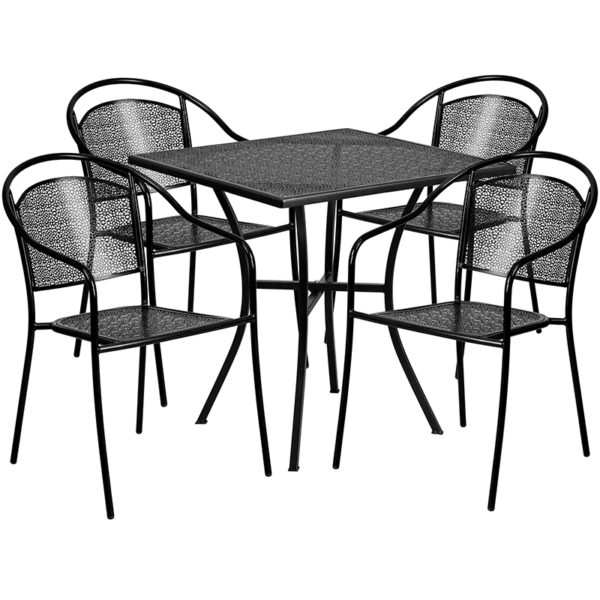 Find Set Includes Table and 4 Chairs patio table and chair sets near  Winter Garden at Capital Office Furniture