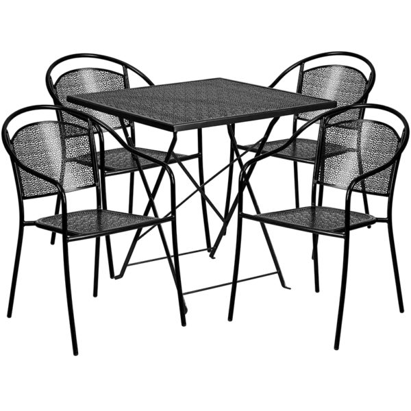 Find Set Includes Folding Table and 4 Chairs patio table and chair sets in  Orlando at Capital Office Furniture