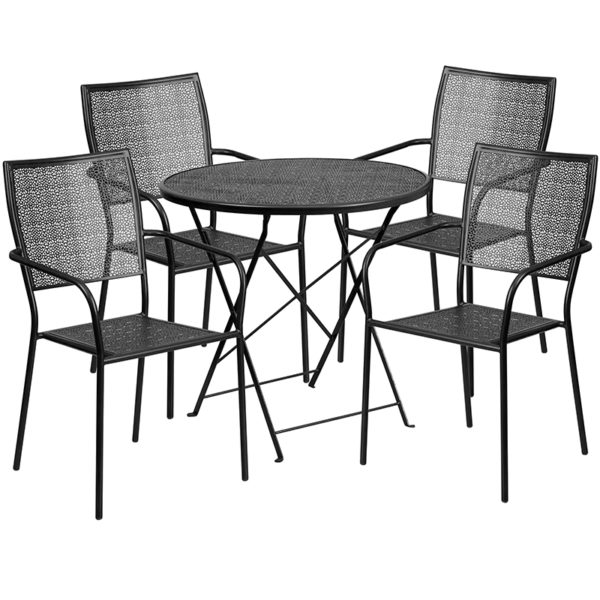 Find Set Includes Folding Table and 4 Chairs patio table and chair sets near  Windermere at Capital Office Furniture