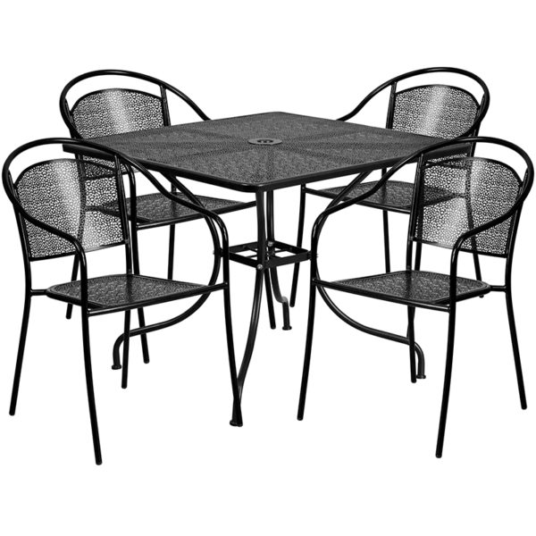 Find Set Includes Table and 4 Chairs patio table and chair sets near  Bay Lake at Capital Office Furniture