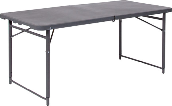 Buy Ready To Use Adjustable Height Commercial Table 23.5x48.25 Gray Plastic Table near  Winter Springs at Capital Office Furniture