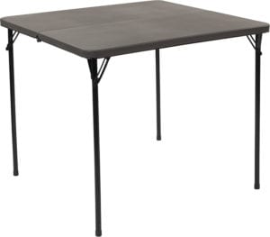 Buy Ready To Use Commercial Table 34SQ Gray Plastic Fold Table in  Orlando at Capital Office Furniture