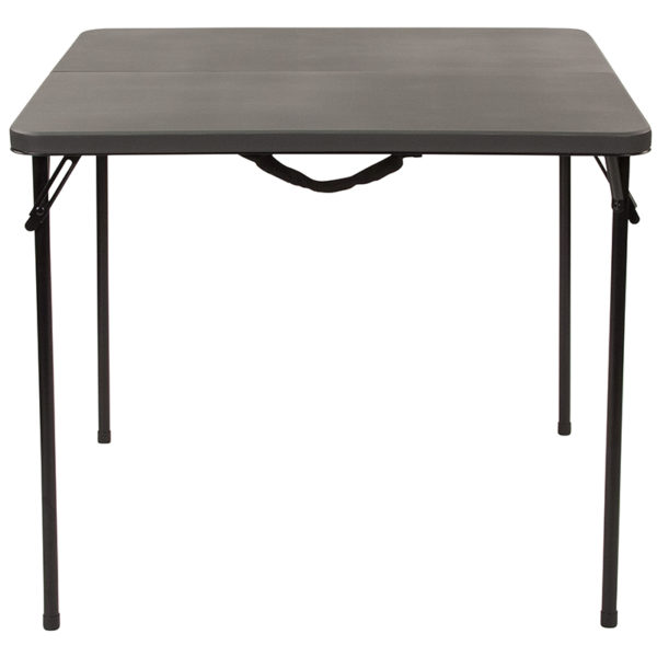 Nice 3-Foot Square Bi-Fold Plastic Folding Table w/ Carrying Handle 110 lb. Static Load Capacity folding tables near  Casselberry at Capital Office Furniture
