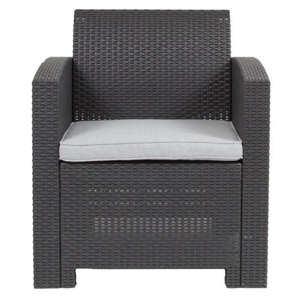 New patio chairs in gray w/ Deep Seated Comfort at Capital Office Furniture near  Apopka at Capital Office Furniture