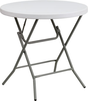 Buy Ready To Use Commercial Table 32RD White Plastic Fold Table in  Orlando at Capital Office Furniture