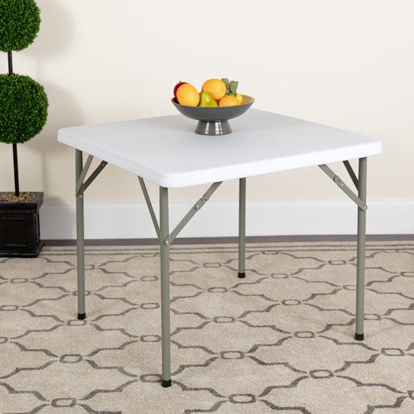 Buy Ready To Use Commercial Table 34SQ White Plastic Fold Table near  Apopka at Capital Office Furniture