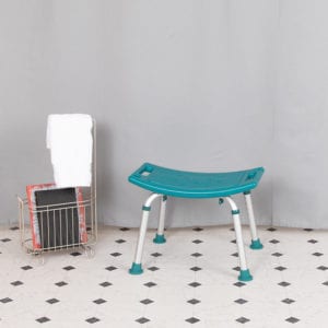 Buy Medical Grade Shower Chair Teal Bath & Shower Chair in  Orlando at Capital Office Furniture