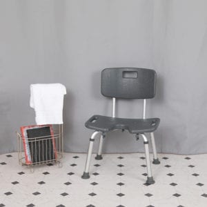 Buy Medical Grade Shower Chair Gray U-Shaped Shower Chair in  Orlando at Capital Office Furniture