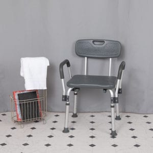 Buy Medical Grade Shower Chair Gray Adjustable Bath Chair in  Orlando at Capital Office Furniture