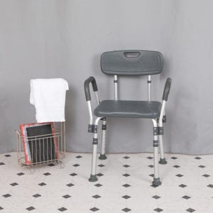 Buy Medical Grade Shower Chair Gray Quick Release Bath Chair in  Orlando at Capital Office Furniture