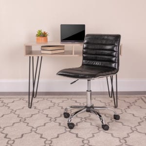Buy Contemporary Task Office Chair Black Low Back Task Chair near  Kissimmee at Capital Office Furniture