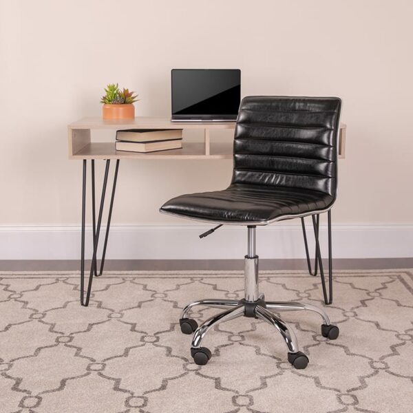 Buy Contemporary Task Office Chair Black Low Back Task Chair near  Windermere at Capital Office Furniture