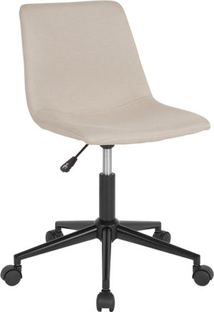 Buy Contemporary Task Office Chair Beige Fabric Task Chair in  Orlando at Capital Office Furniture